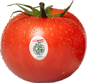 Label on Tomato